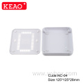 IP54 network switch enclosure customised router enclosure plastic enclosure for electronics NC-04 with size 125*125*28mm